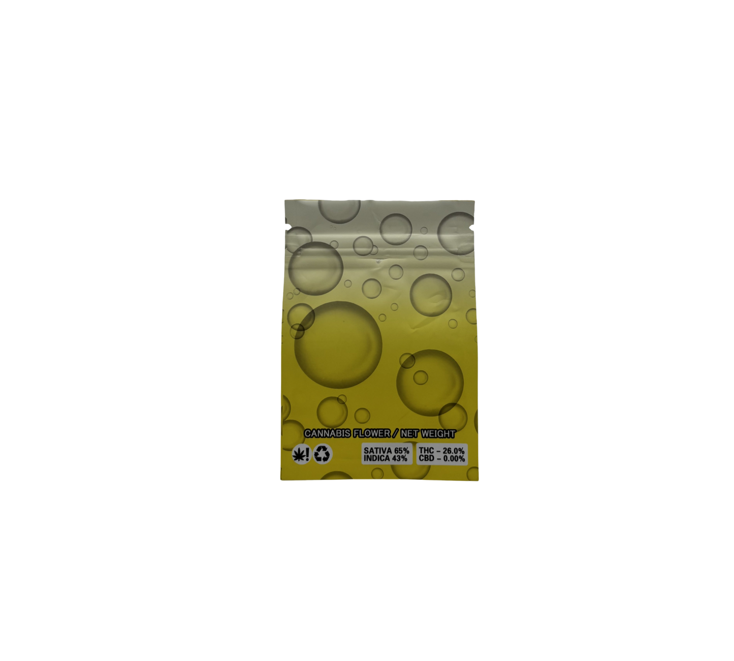 10x Sour Lemonnade - leere PE Verpackungen