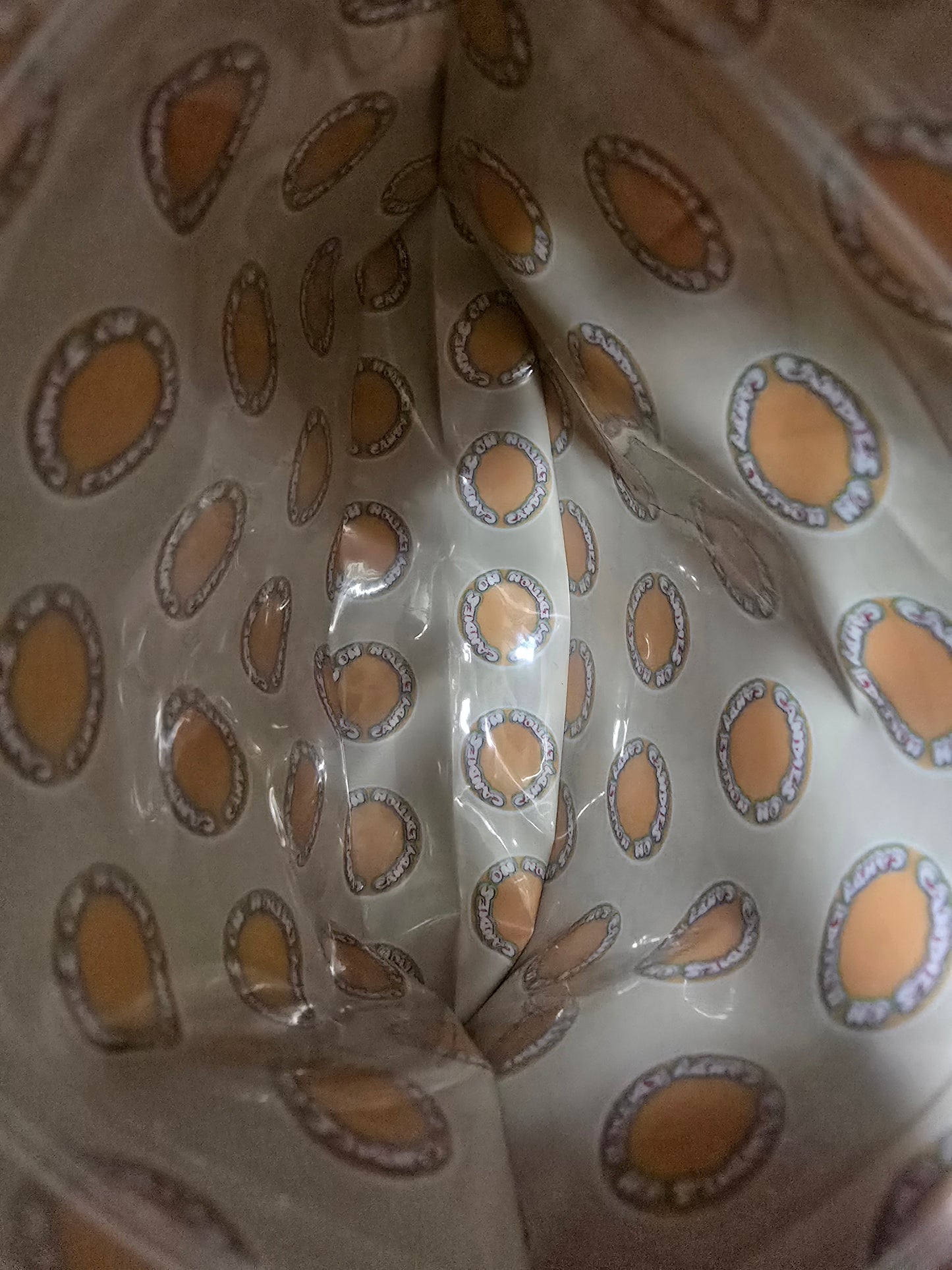 10x Mango Melon - leere PE Verpackungen Shape