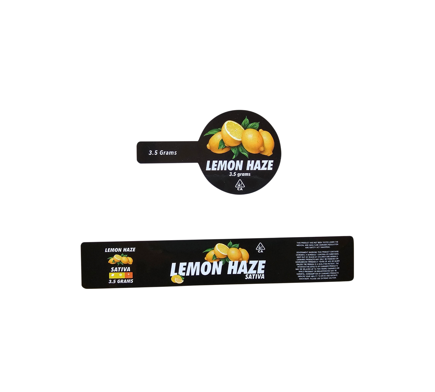 10x Lemon Aufkleber / Sticker für Jar´s