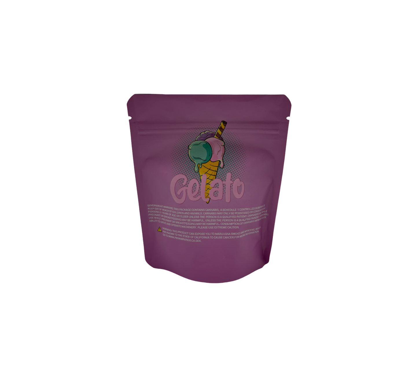 10x Gelato - leere PE Verpackungen