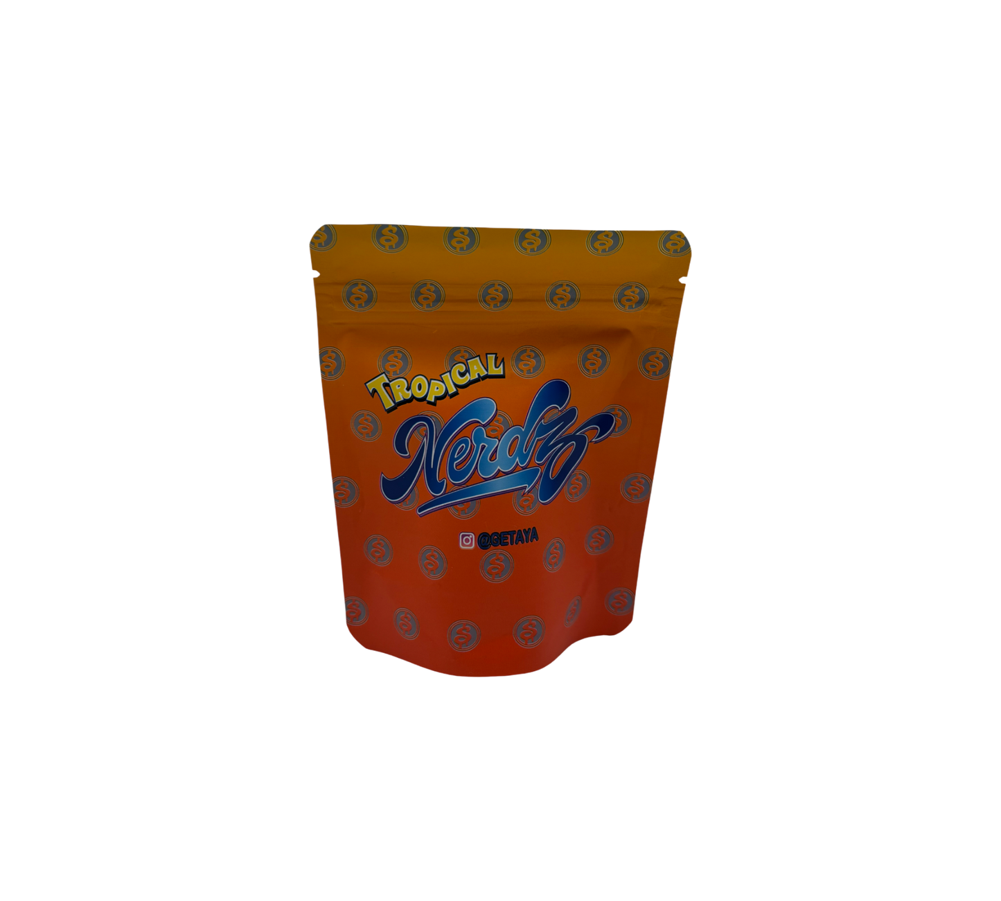10x Tropical - leere PE Verpackungen