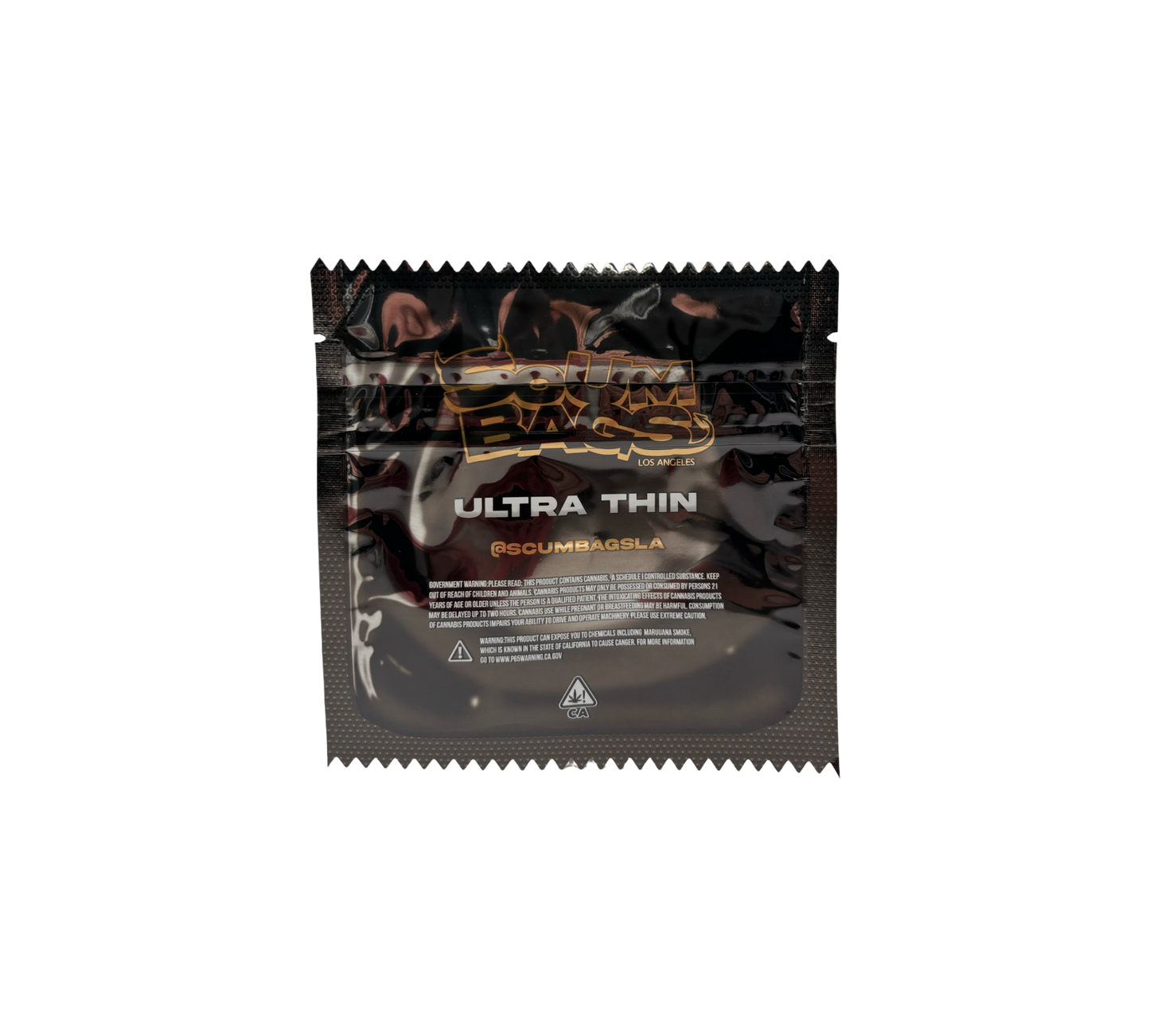 10x Scum Bags - leere PE Verpackungen
