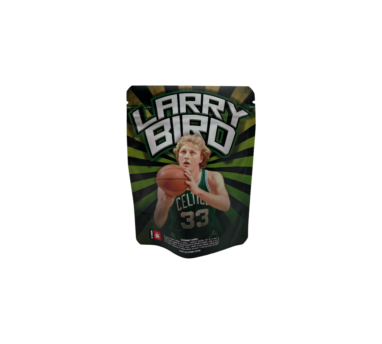 10x Green Bird - leere PE Verpackungen