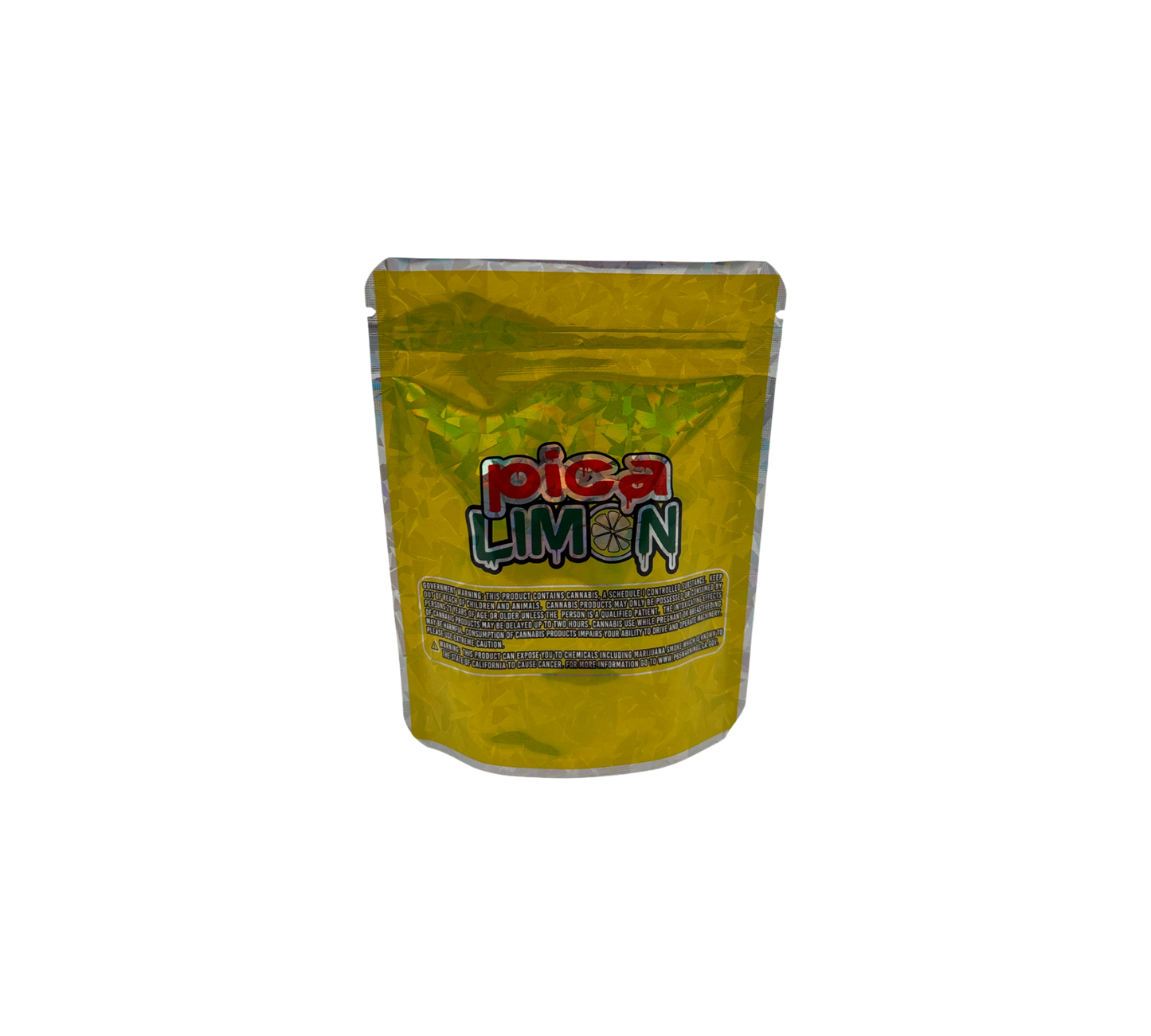 10x Pica Limon - leere PE Verpackungen