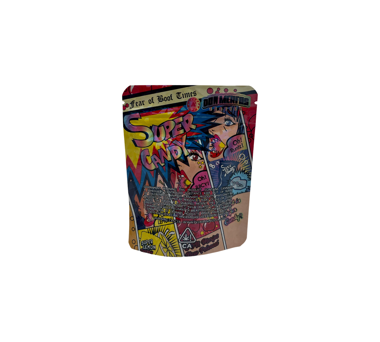 10x Super Candy - leere PE Verpackungen