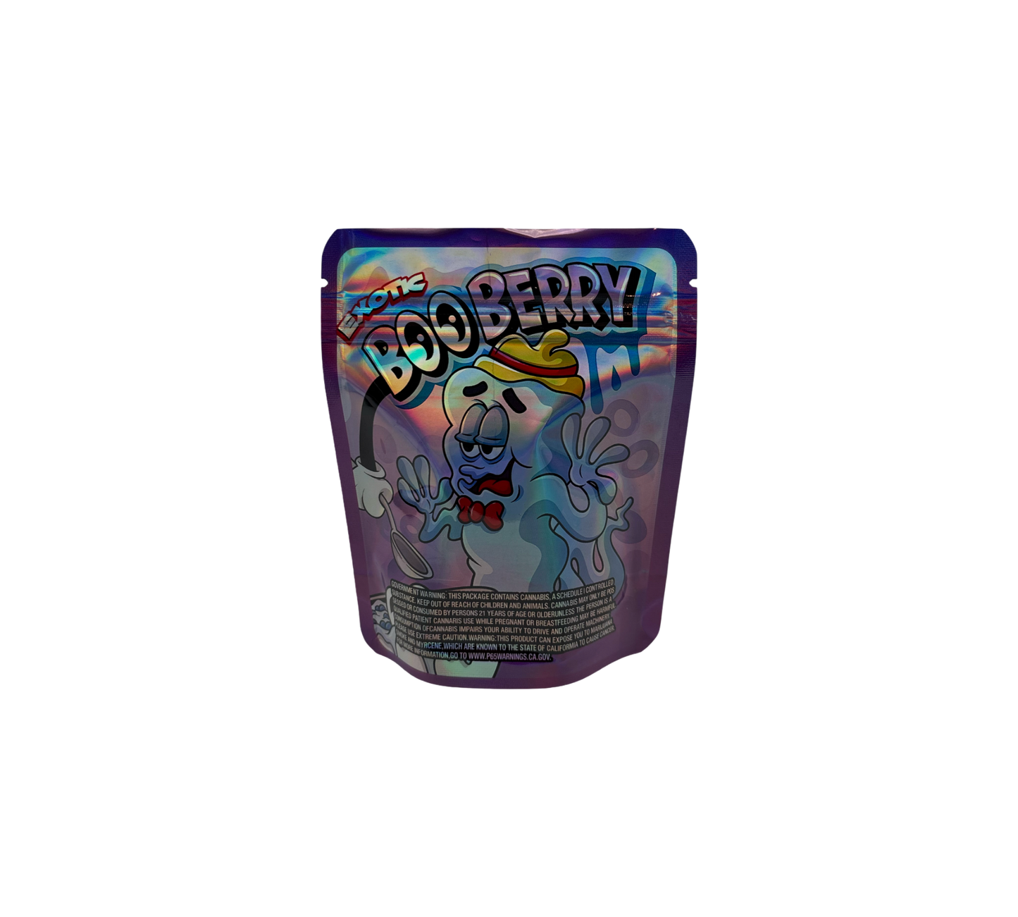 10x Boo Berry - leere PE Verpackungen