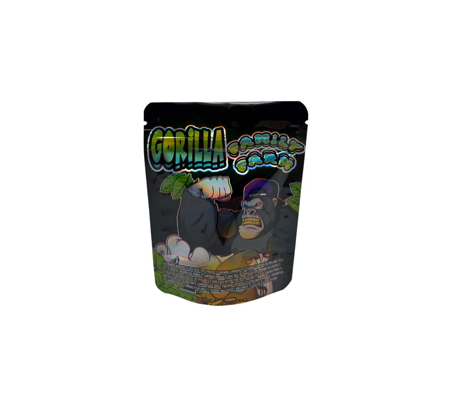10x Gorilla Farm - leere PE Verpackungen