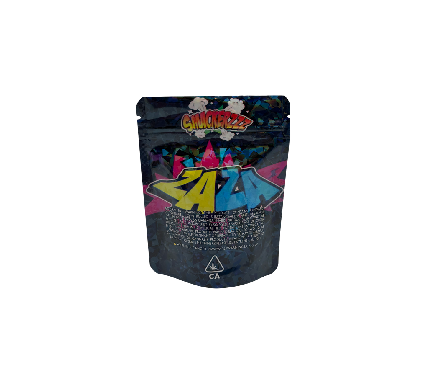 10x Puff ZAZA - leere PE Verpackungen