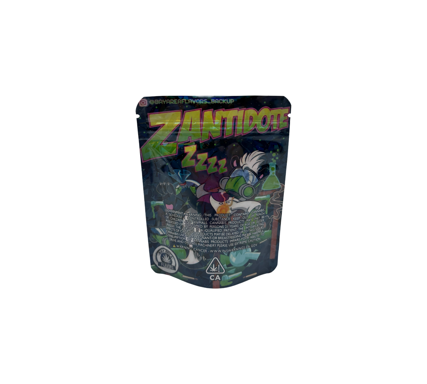 10x Zantidote - leere PE Verpackungen