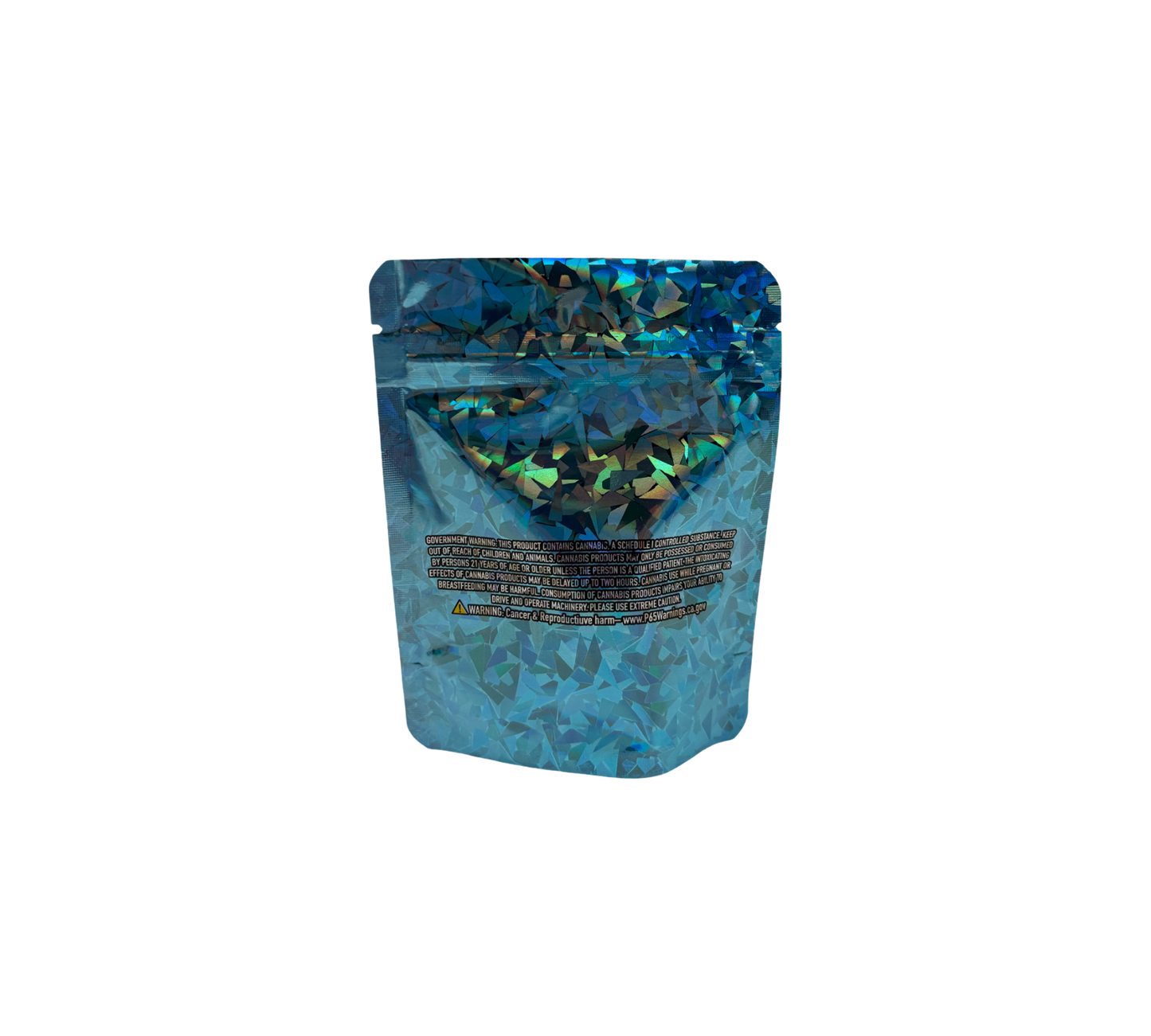 10x Blue Gumy Dulce - leere PE Verpackungen