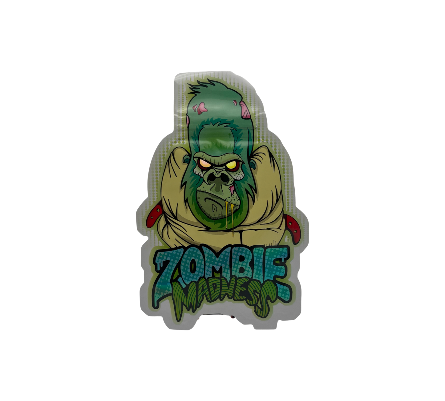 10x Zombie Madness - leere PE Verpackungen Shape