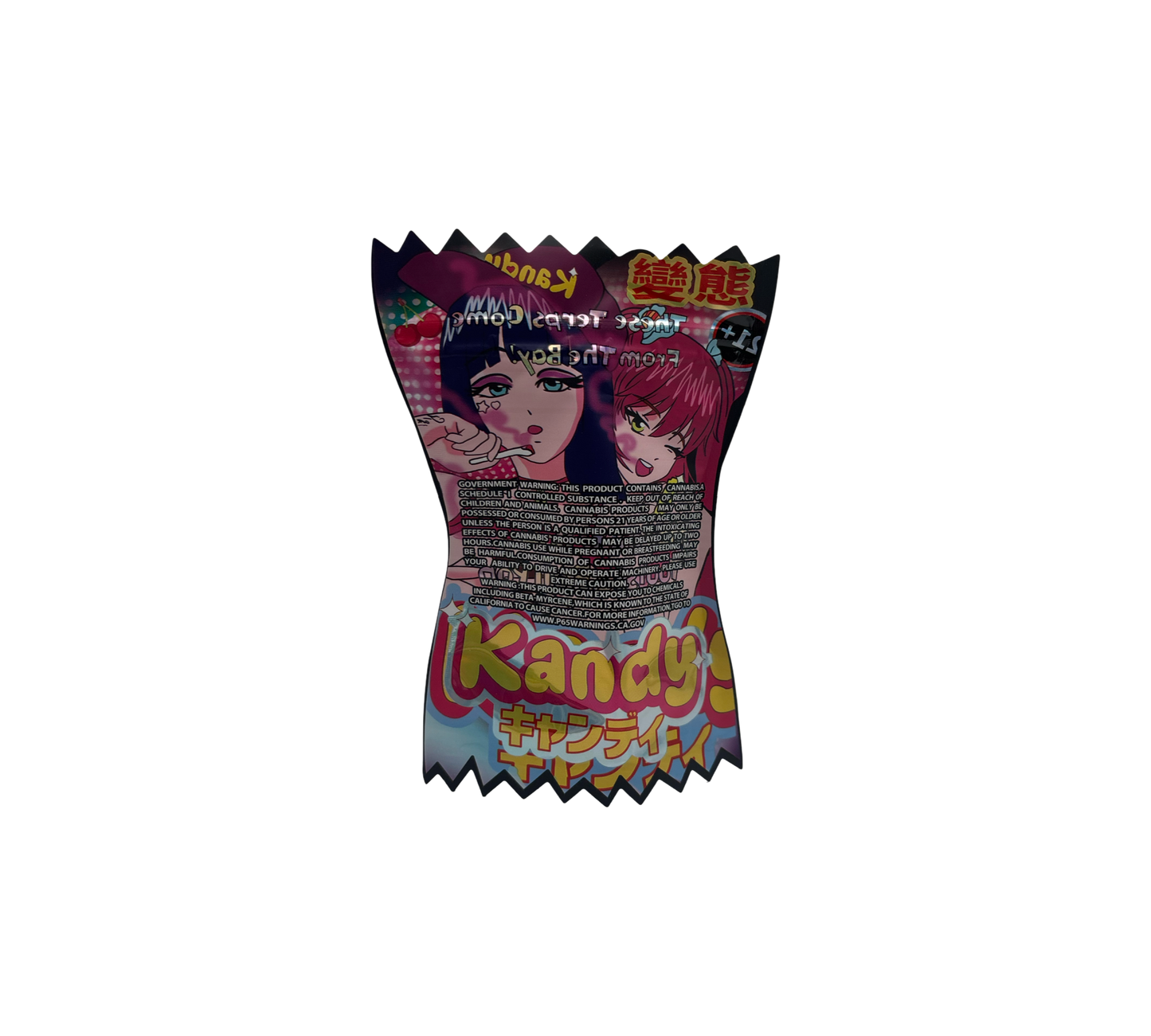 10x Kandy - leere PE Verpackungen Shape