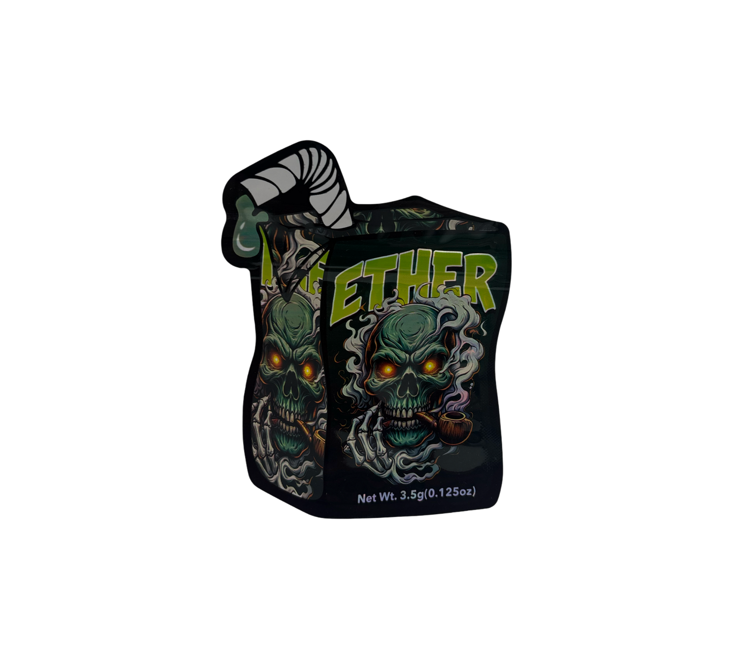 10x Zombie Ether - leere PE Verpackungen Shape