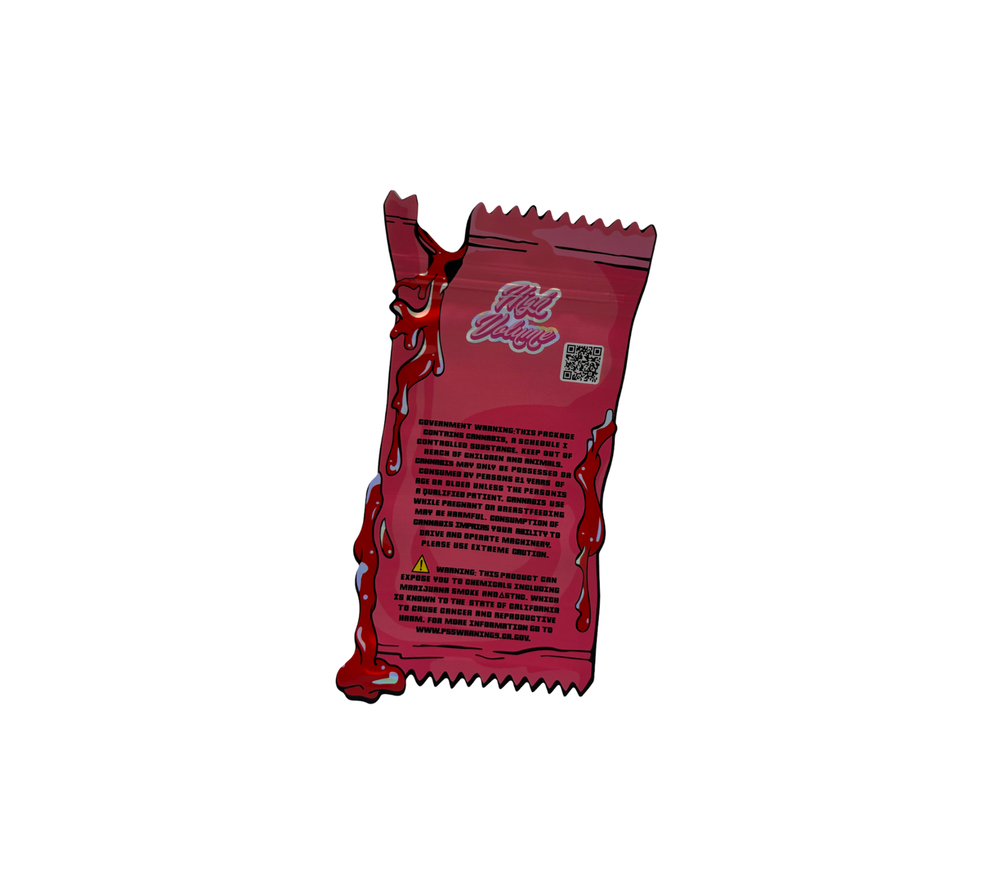 10x Sweet N Sour - leere PE Verpackungen Shape