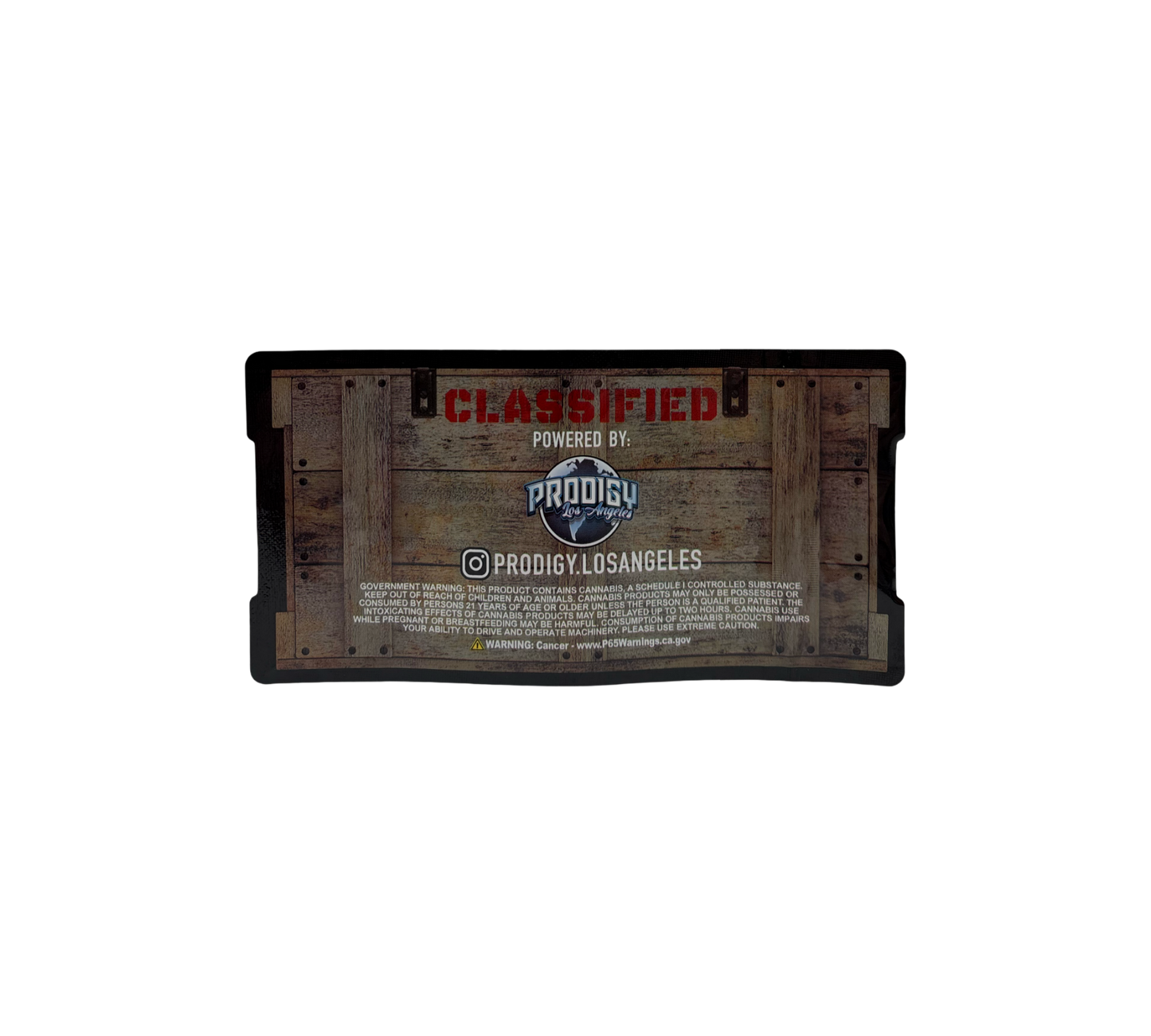 10x Classified - leere PE Verpackungen Shape
