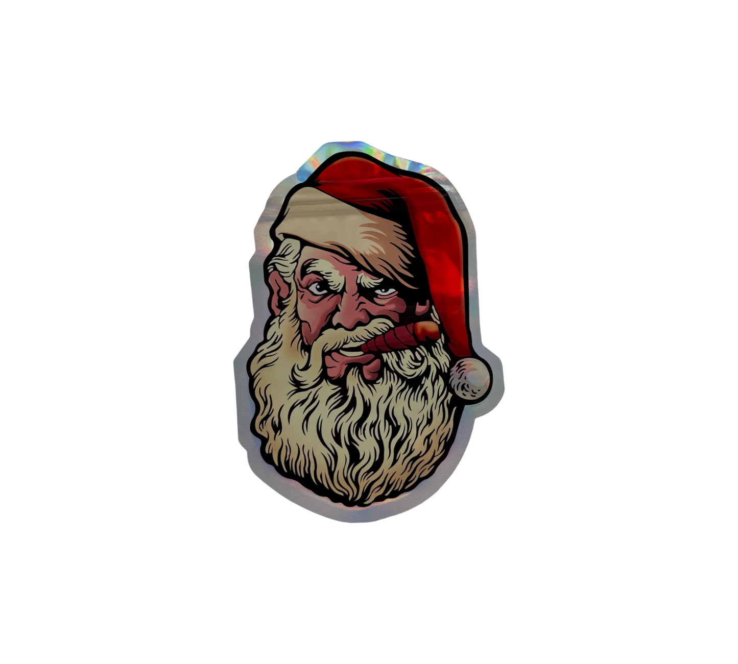 10x X- Mas Boss - leere PE Verpackungen Shape