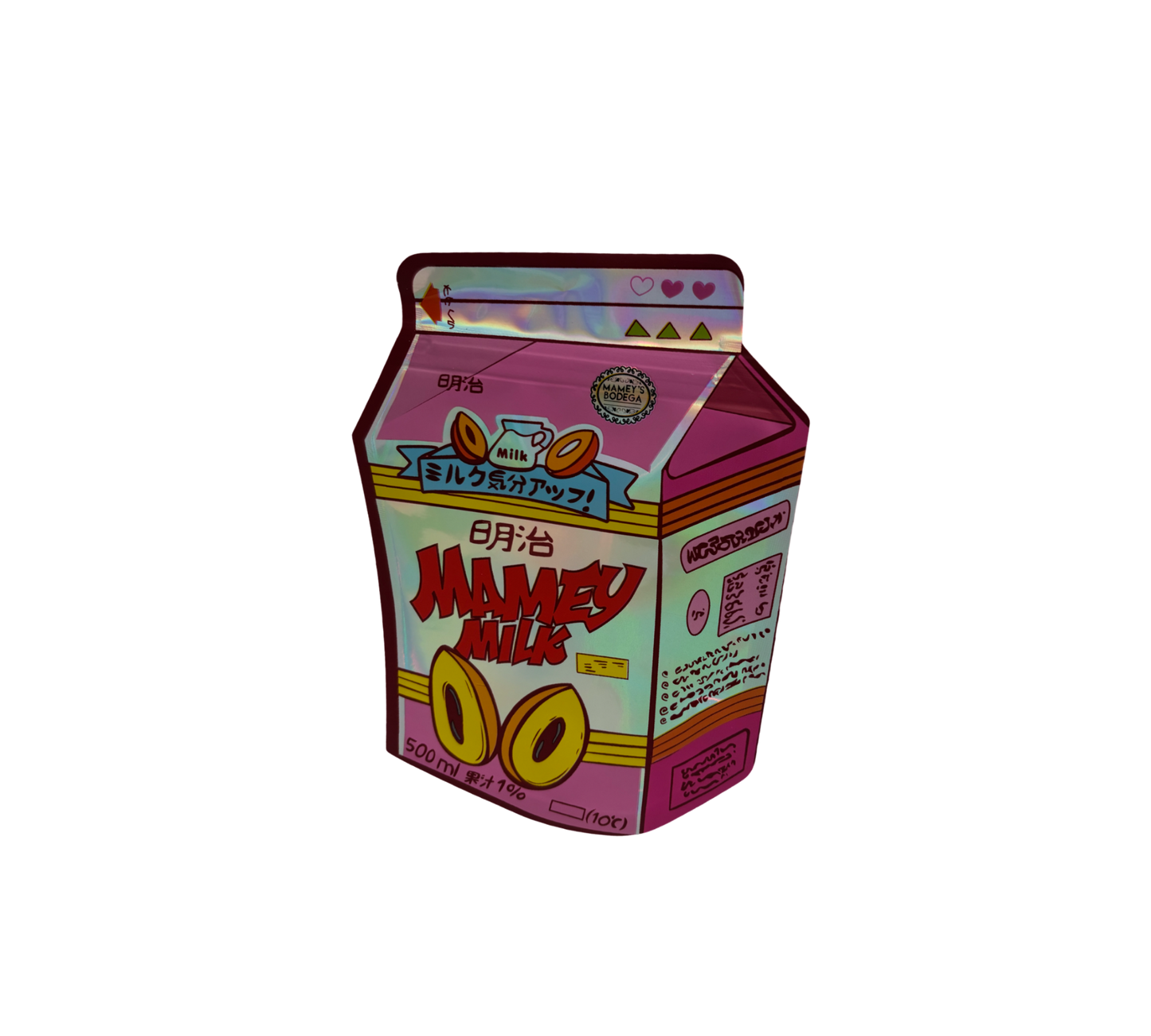 10x Marmey Milk - leere PE Verpackungen Shape