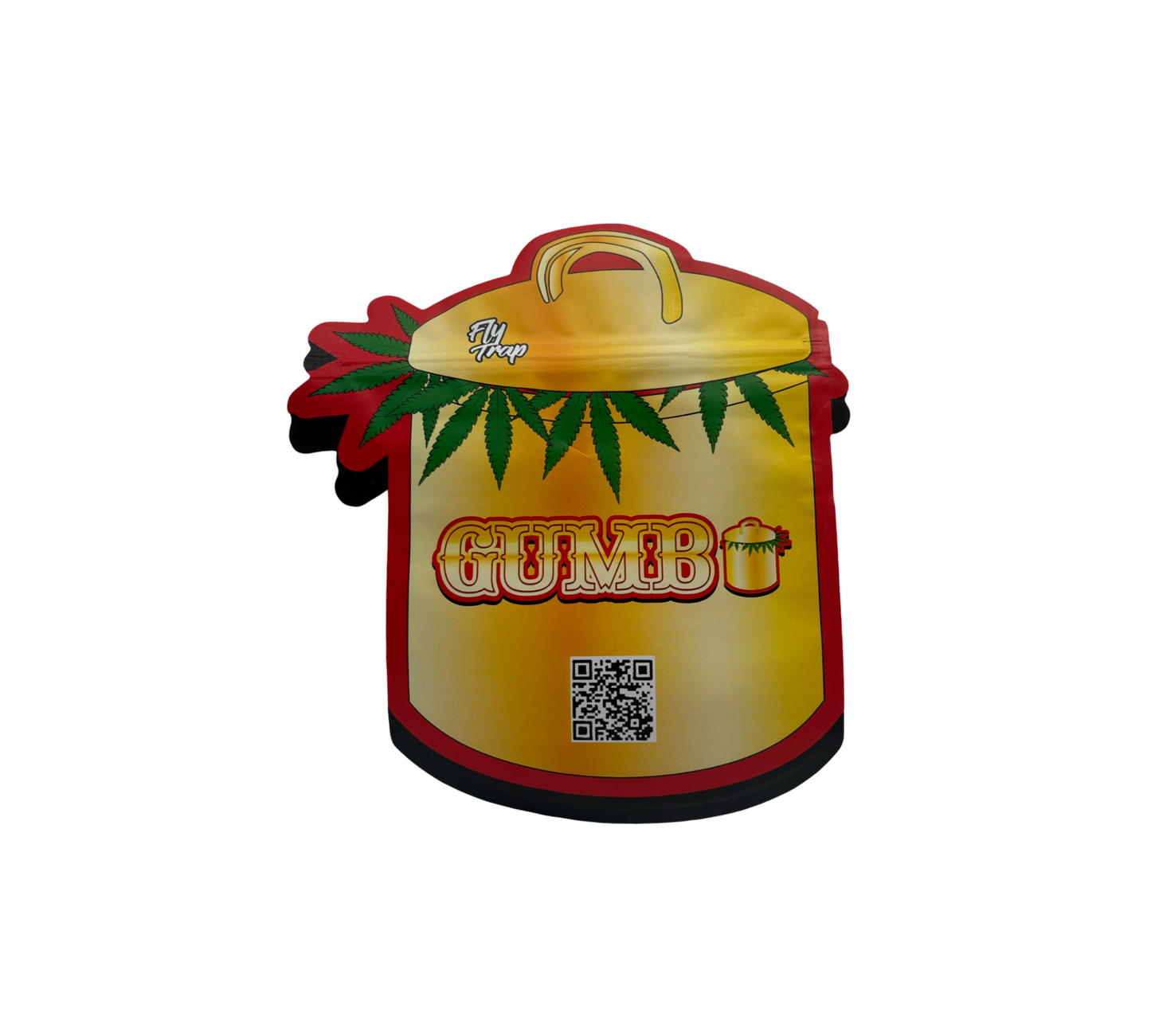10x Big Pot Gumbo - leere PE Verpackungen Shape