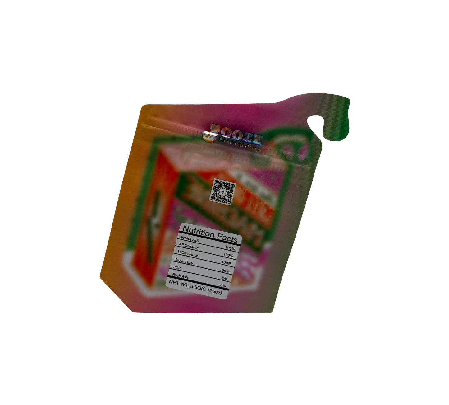 10x Gas Oiled - leere PE Verpackungen Shape