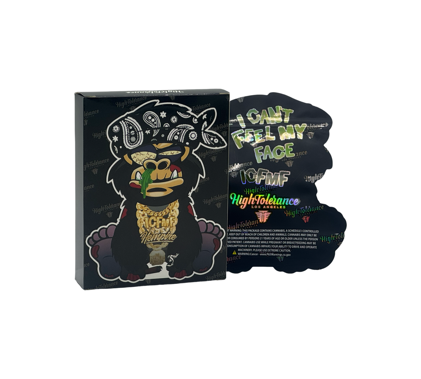 1x Gorilla Boss - Box & Pack im Set - leer
