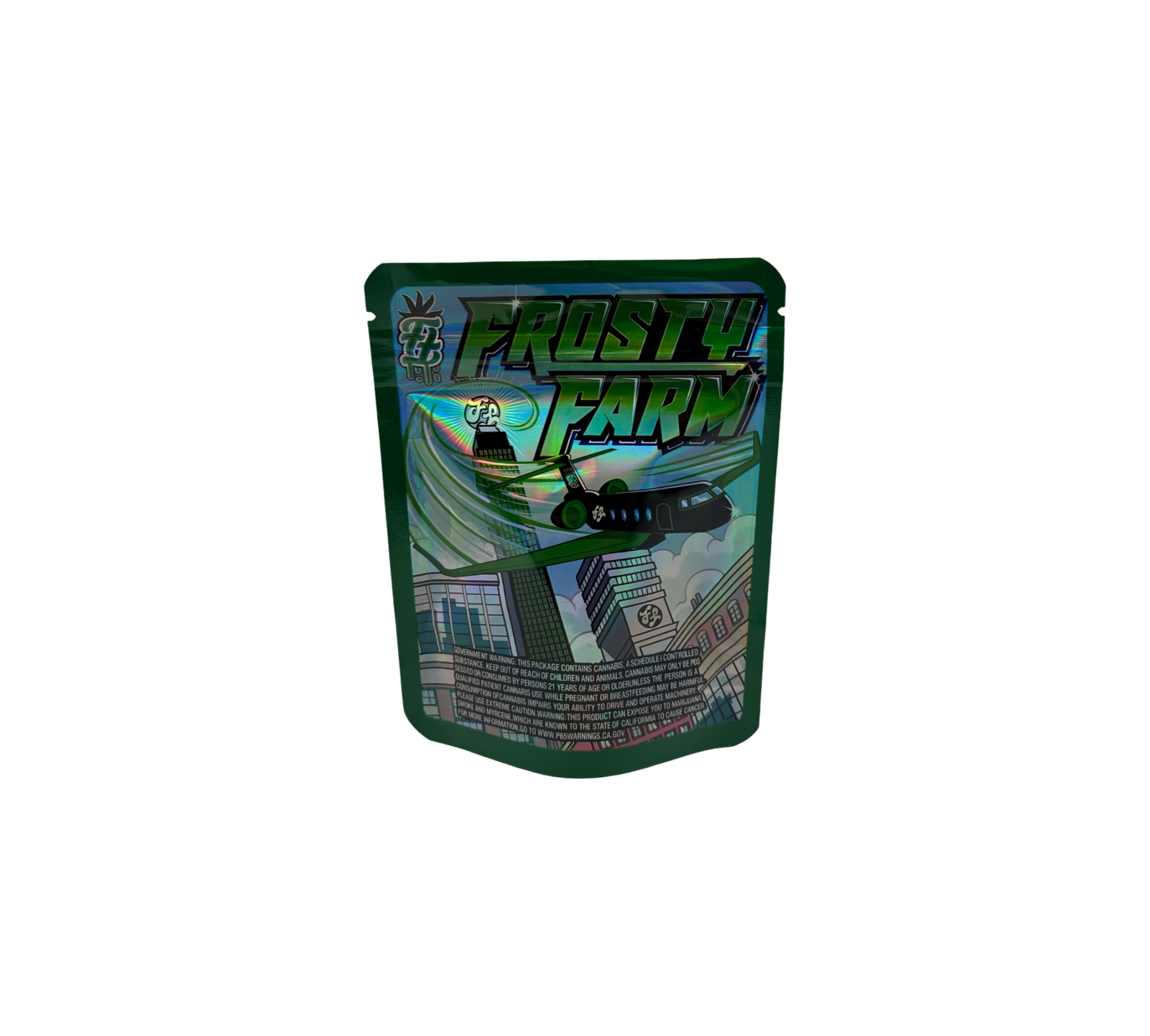 10x Green High- leere PE Verpackungen