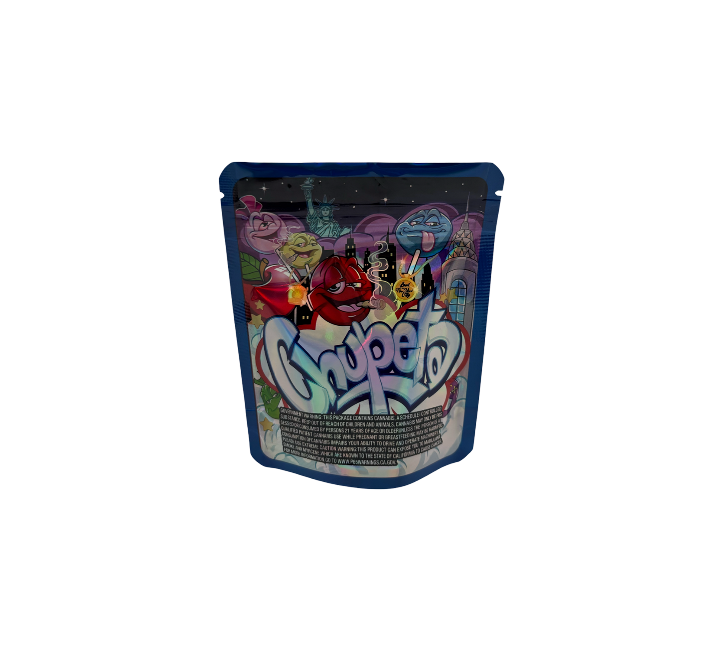 10x Crazy Chup - leere PE Verpackungen