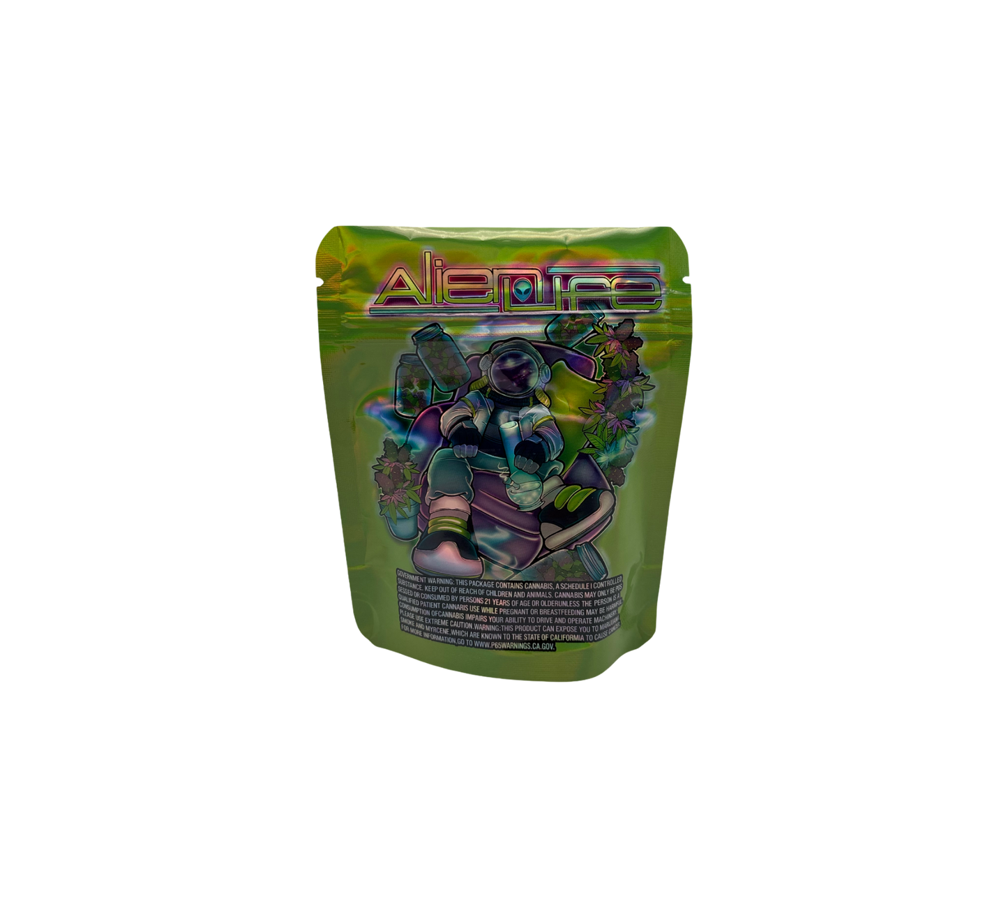 10x Alien Life - leere PE Verpackungen