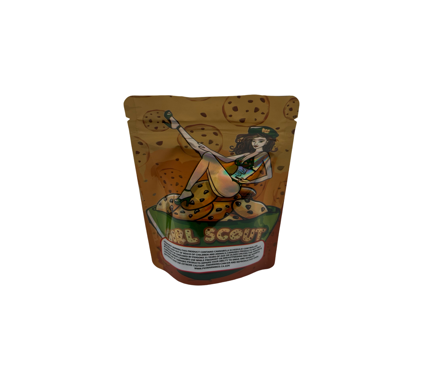 10x Girl Scout Cookies - leere PE Verpackungen