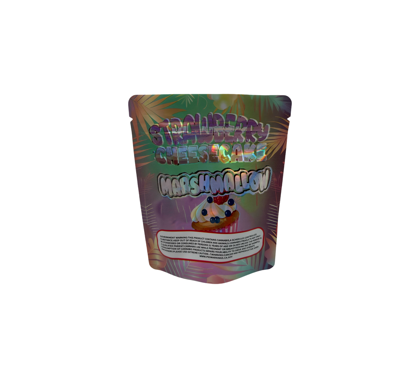 10x Marshmallow - leere PE Verpackungen