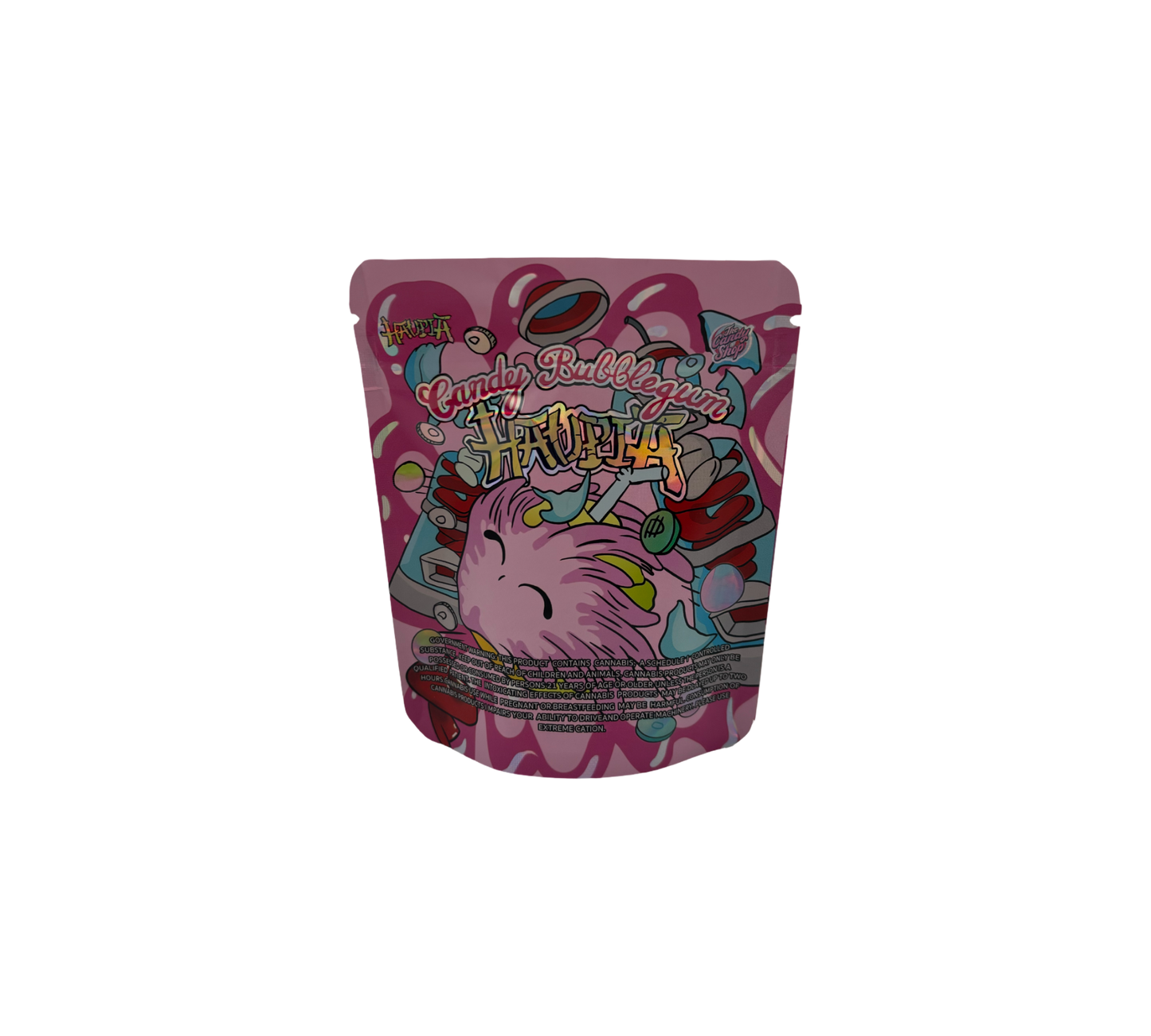 10x Candy Bubblegum - leere PE Verpackungen
