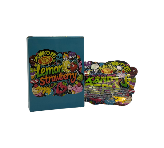 1x Lemon Strawberry - Box & Pack im Set - leer