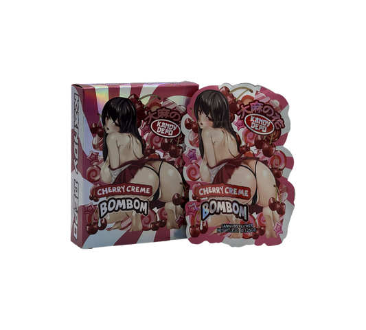 1x Cherry Creme - Box & Pack im Set - leer