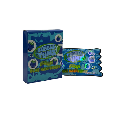 1x Sour Blue - Box & Pack im Set - leer
