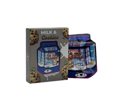 1x Milki & Cooki - Box & Pack im Set - leer