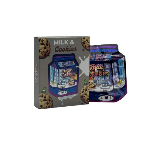 1x Milki & Cooki - Box & Pack im Set - leer