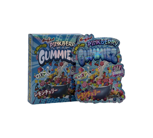 1x Pinkberry - Box & Pack im Set - leer