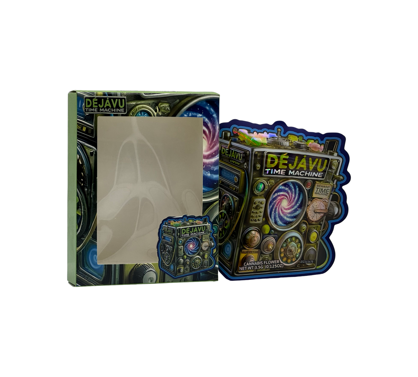 1x Dejavu - Box & Pack im Set - leer
