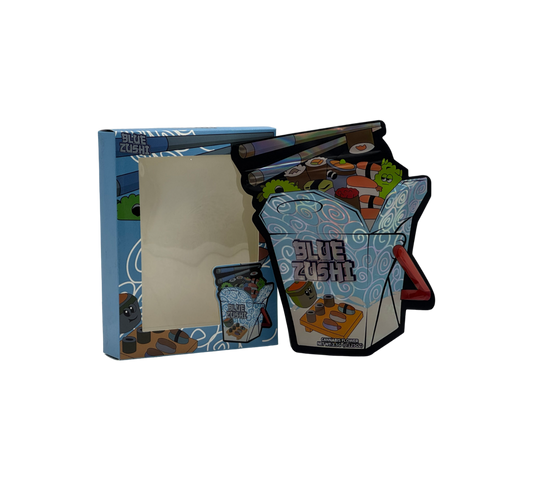 1x Blue Zushi - Box & Pack im Set - leer