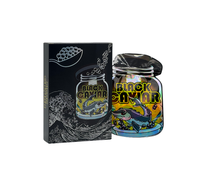 1x Black Caviar - Box & Pack im Set - leer
