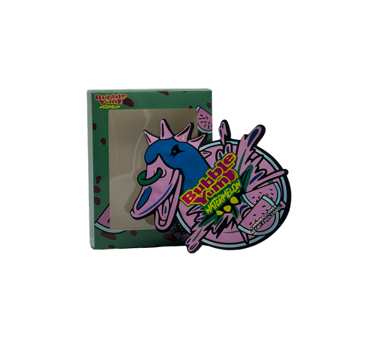 1x Watermelon Bubble - Box & Pack im Set - leer