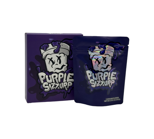 1x Purple Sizzurp - Box & Pack im Set - leer