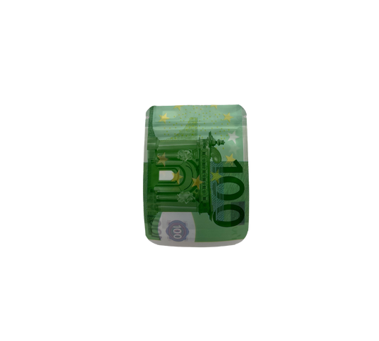 10x leere PE-Verpackungen – 100-Euro-Design