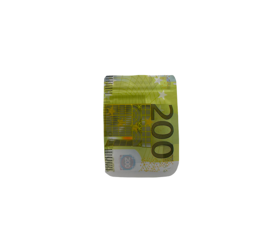 10x leere PE-Verpackungen – 200-Euro-Design