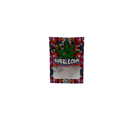 10x Bubblegum - leere PE Verpackungen