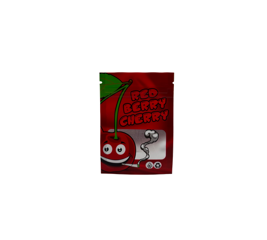 10x Red Cherry - leere PE Verpackungen