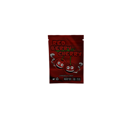 10x Red Cherry - leere PE Verpackungen