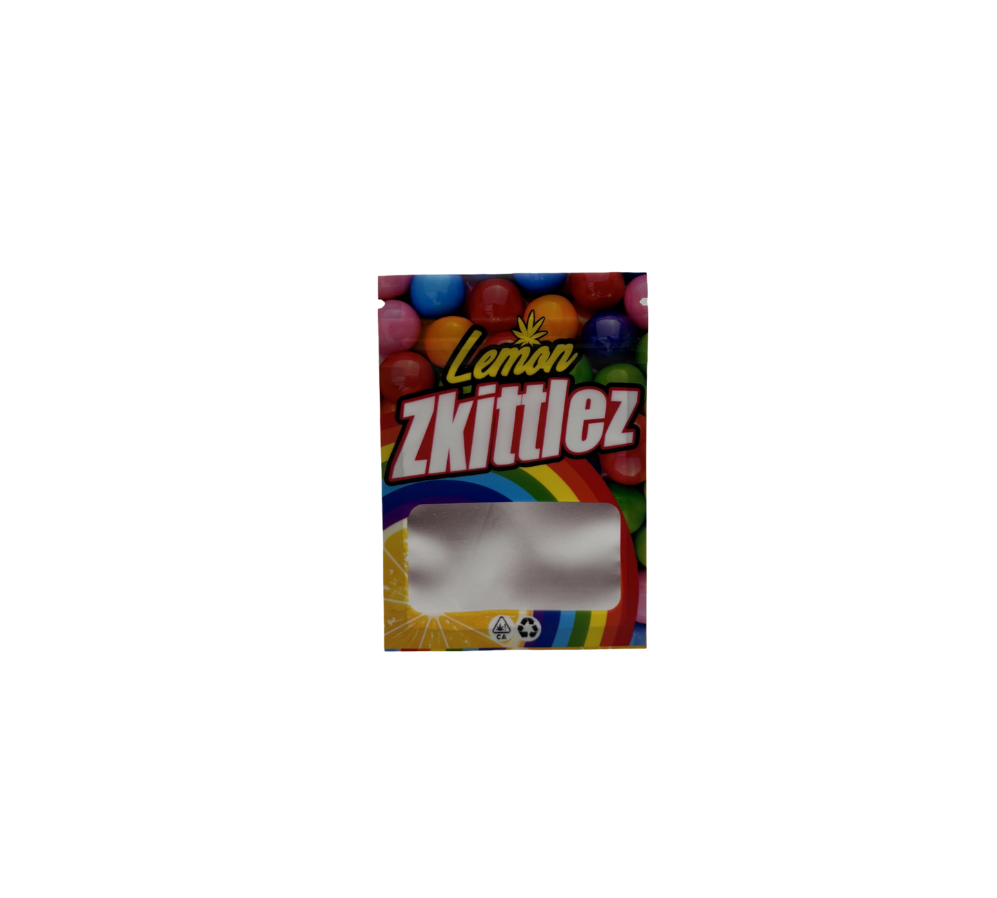 10x Zkittle - leere PE Verpackungen