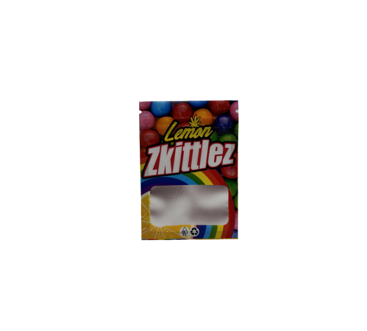 10x Zkittle - leere PE Verpackungen