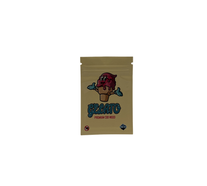 10x Gelato CBD – leere PE Verpackungen