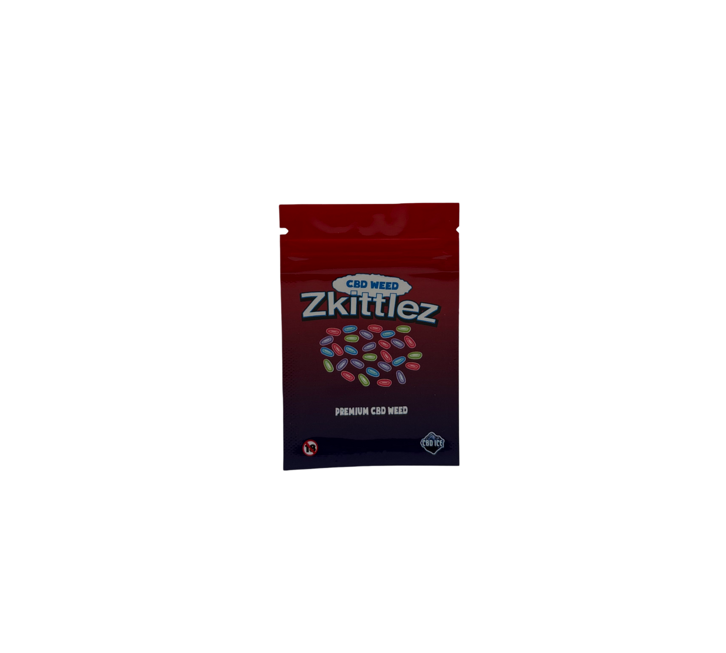 10x Zkittle – leere PE Verpackungen